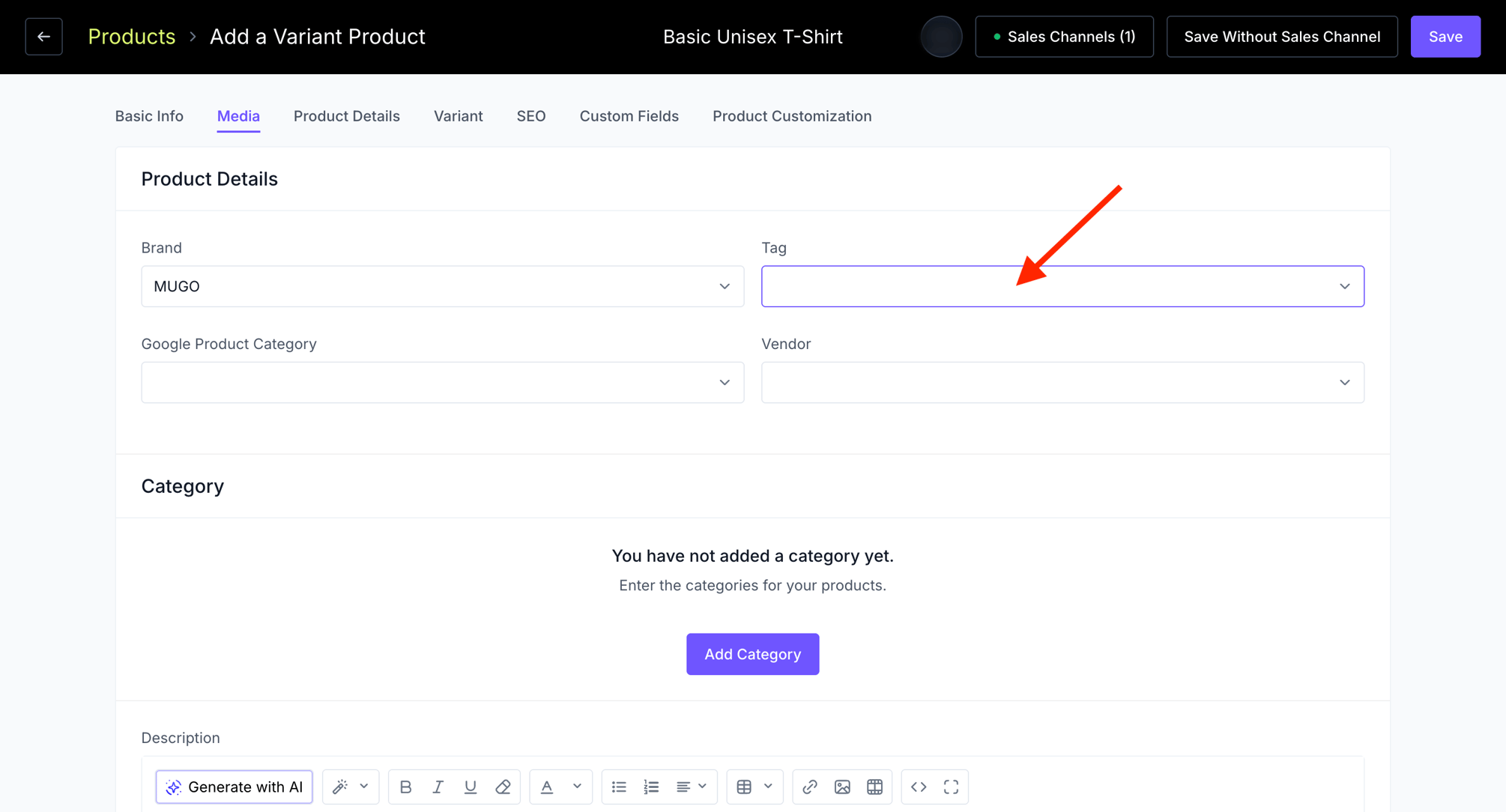 How to Create Variant Products