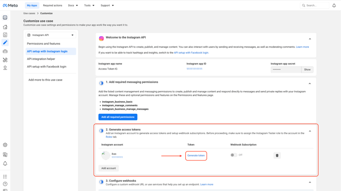 access-token-generate-token-button