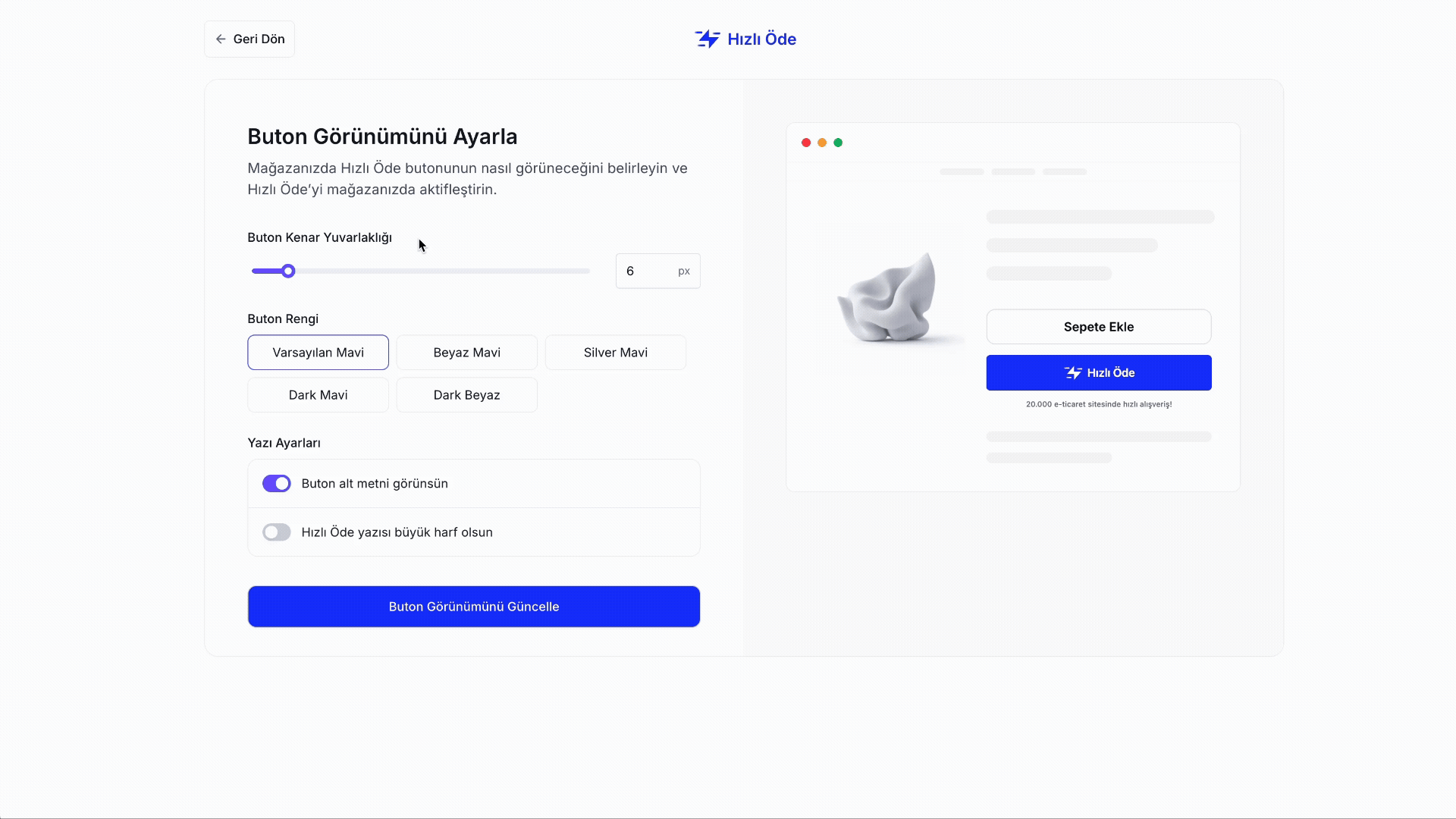 ikas-ile-hizli-ode-buton-gorunum