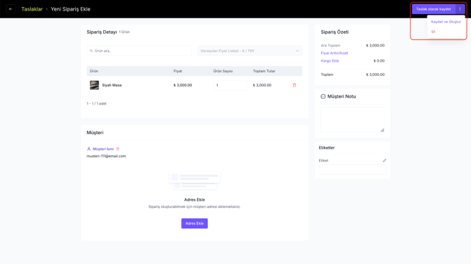 manuel-siparis-kaydet