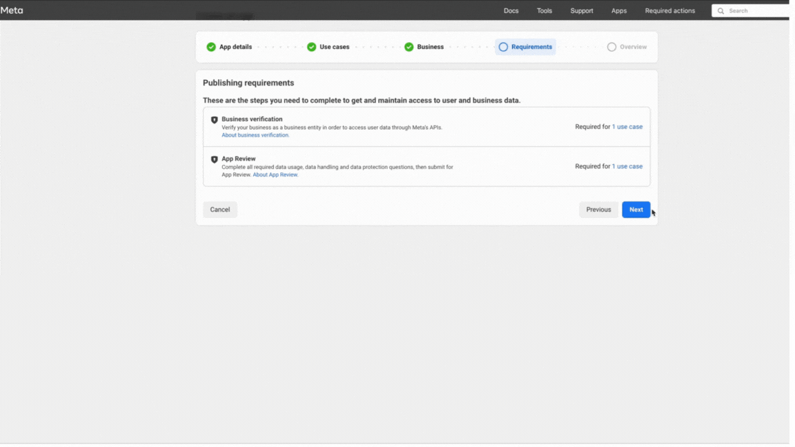 meta-app-creation