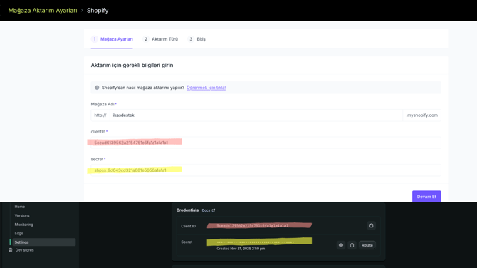 migrate-from-shopify-credentials-to-ikas